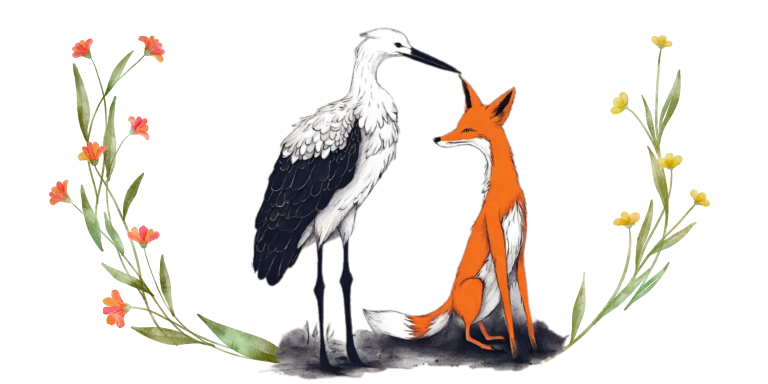 A Fábula da Cegonha e a Raposa